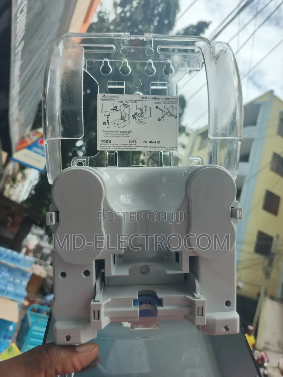 Automated Touchless Soap Sanitizer Dispenser.