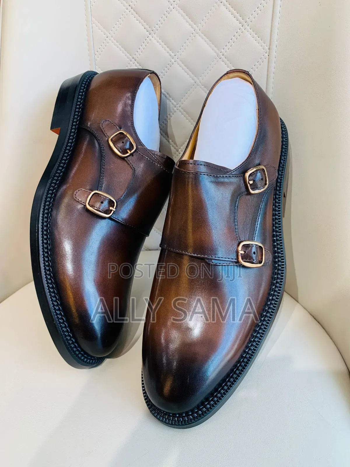 Men's Moccasins Brown Jm Weston Material Leather