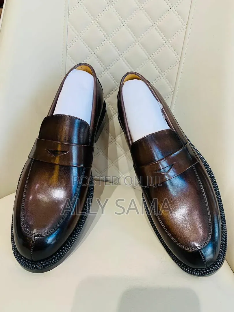 Men's Moccasins Brown Jm Weston Material Leather