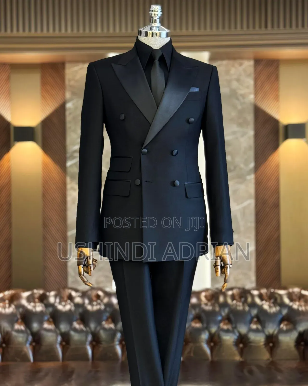 Men Suit (Two Piece) Muonekano Wa Kisasa Na Wa Kipekee.