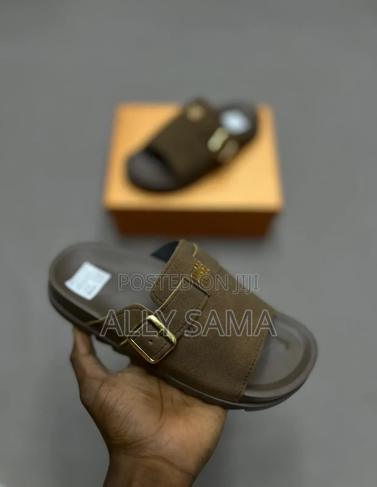 Men's Sandals New Design Material Suede