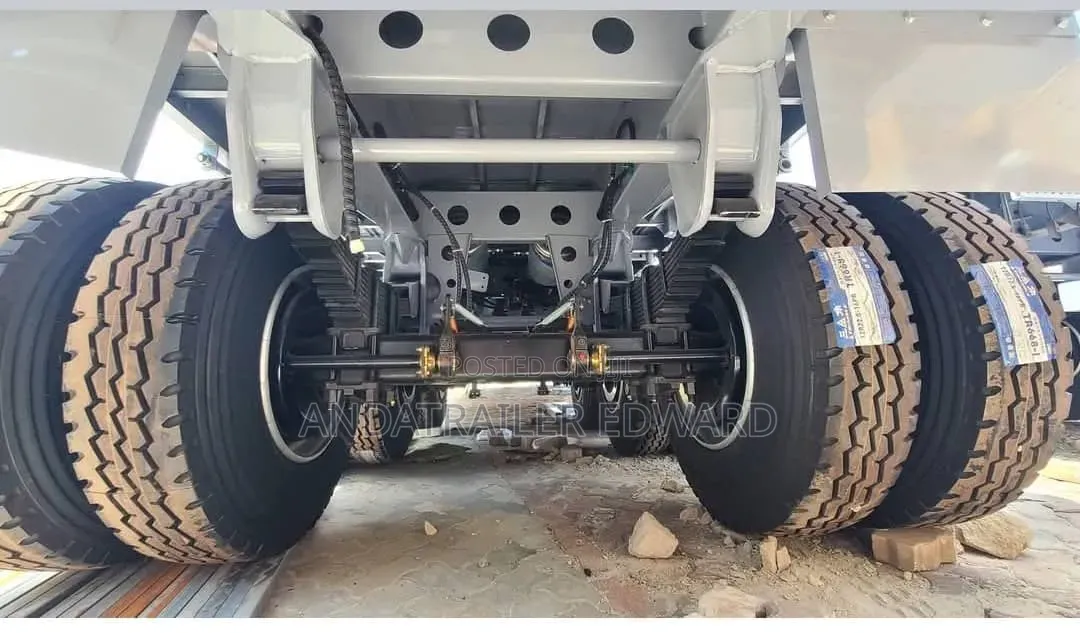 Flatbed Trailer With Leaf Spring