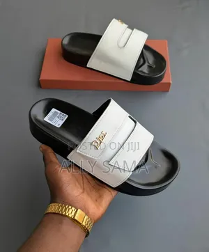 Men's Sandals Dior Material Leather