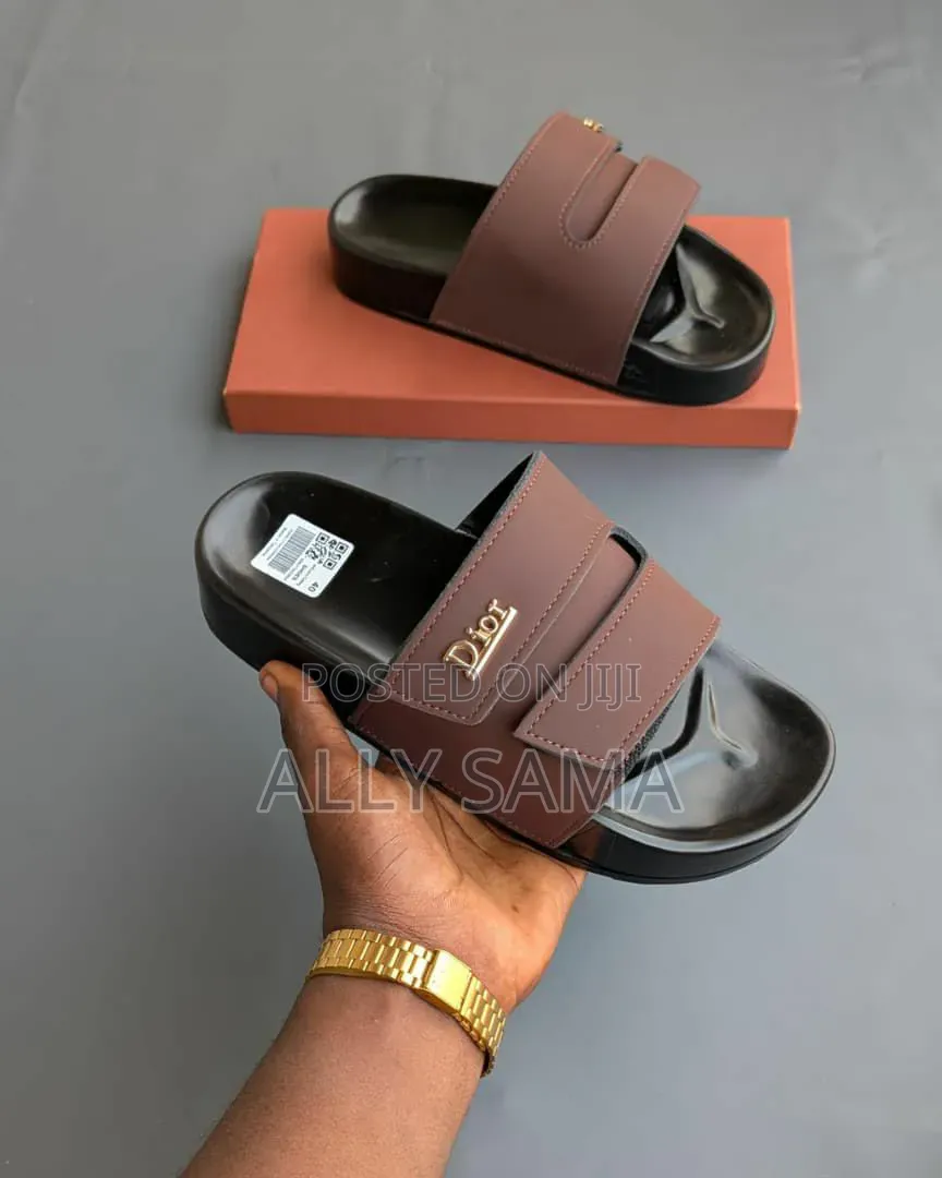 Men's Sandals Dior Material Leather