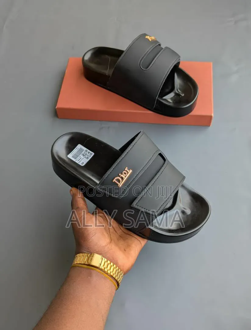 Men's Sandals Dior Material Leather