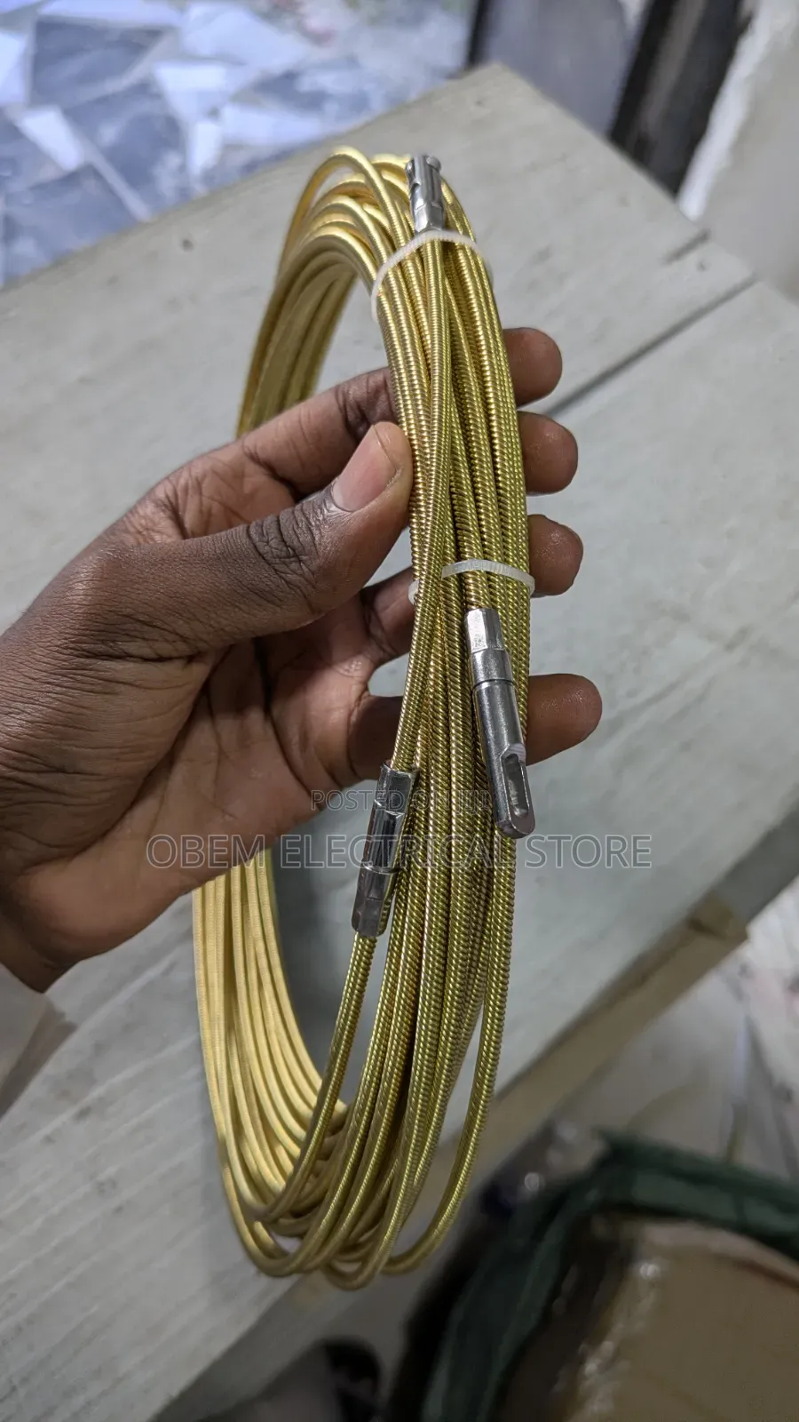 Spring Steel Fish Tape/Snake Wire 20m