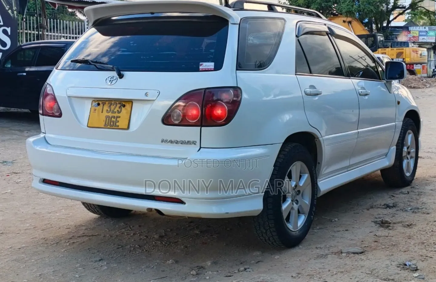 Toyota Harrier 2002 White
