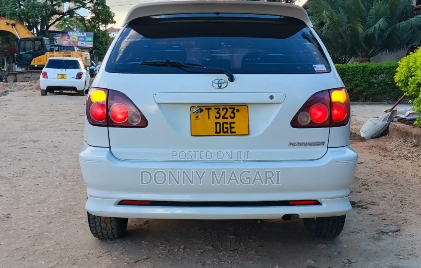 Toyota Harrier 2002 White