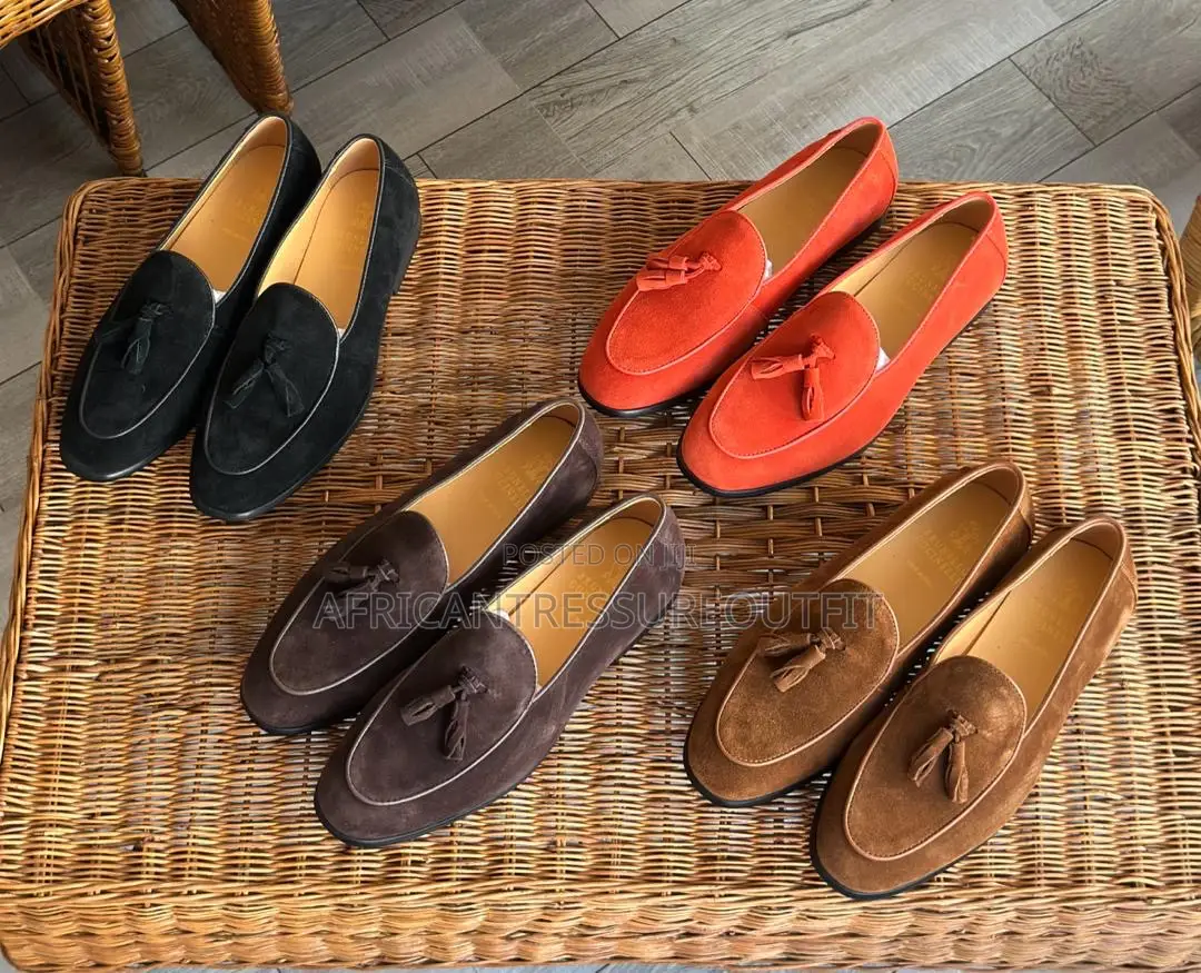 Suedes Tassels Loafers Mens Collection Available