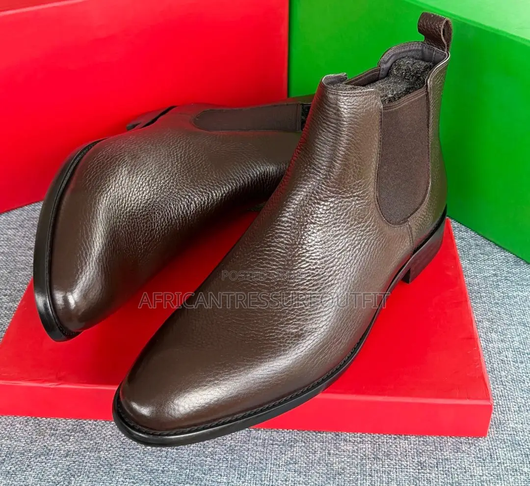 J.M.Weston Brand Chelsea Boots Collection Available Colour Black/Brown