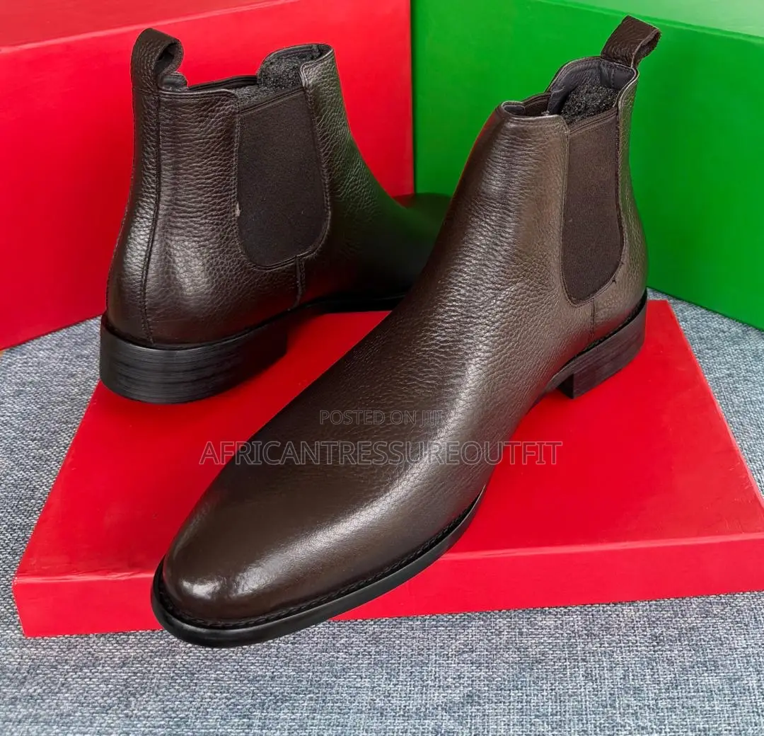 J.M.Weston Brand Chelsea Boots Collection Available Colour Black/Brown