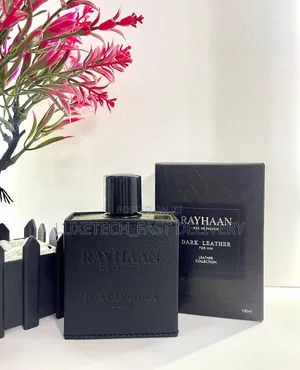 Rayhaan Dark Leather Eau De Parfum, a Bold and Magnetic Scent for Men