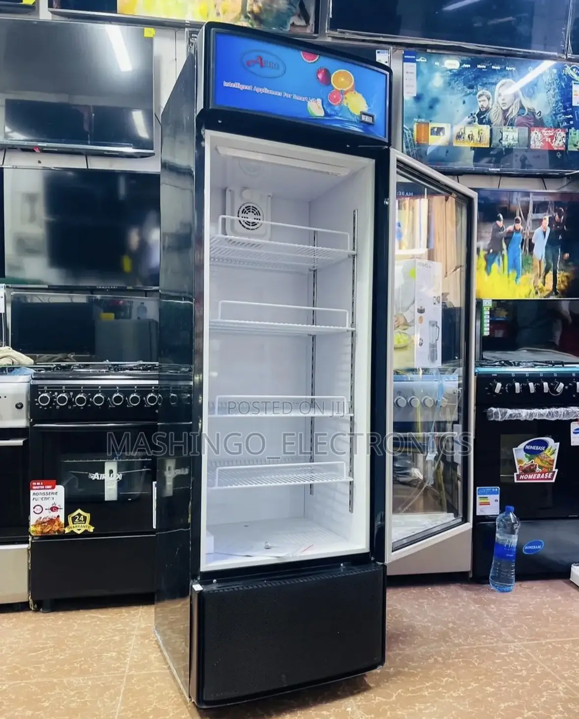 210 Liters Aero Showcases Fridge || Abs210
