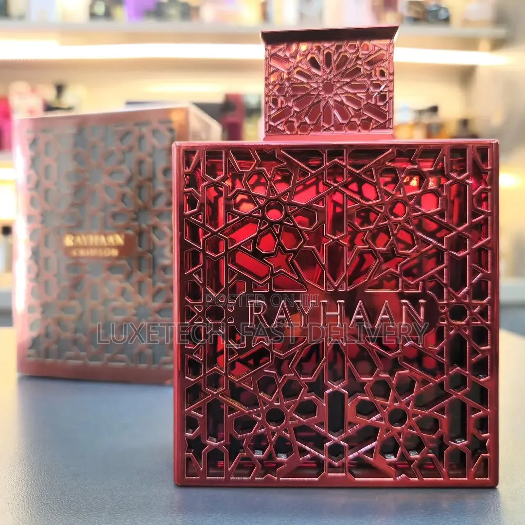 Rayhaan Crimson Eau De Parfum - Long Lasting, Sweet Unisex Fragrance