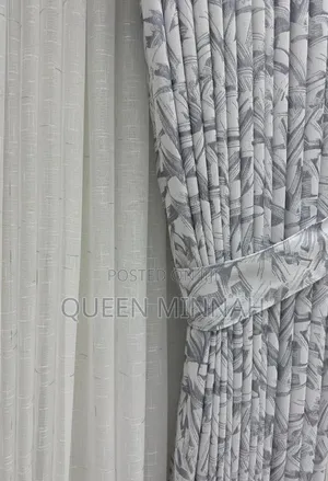 Living Room Curtain/ Mazia Za Majumbani Upana 1.5m Set
