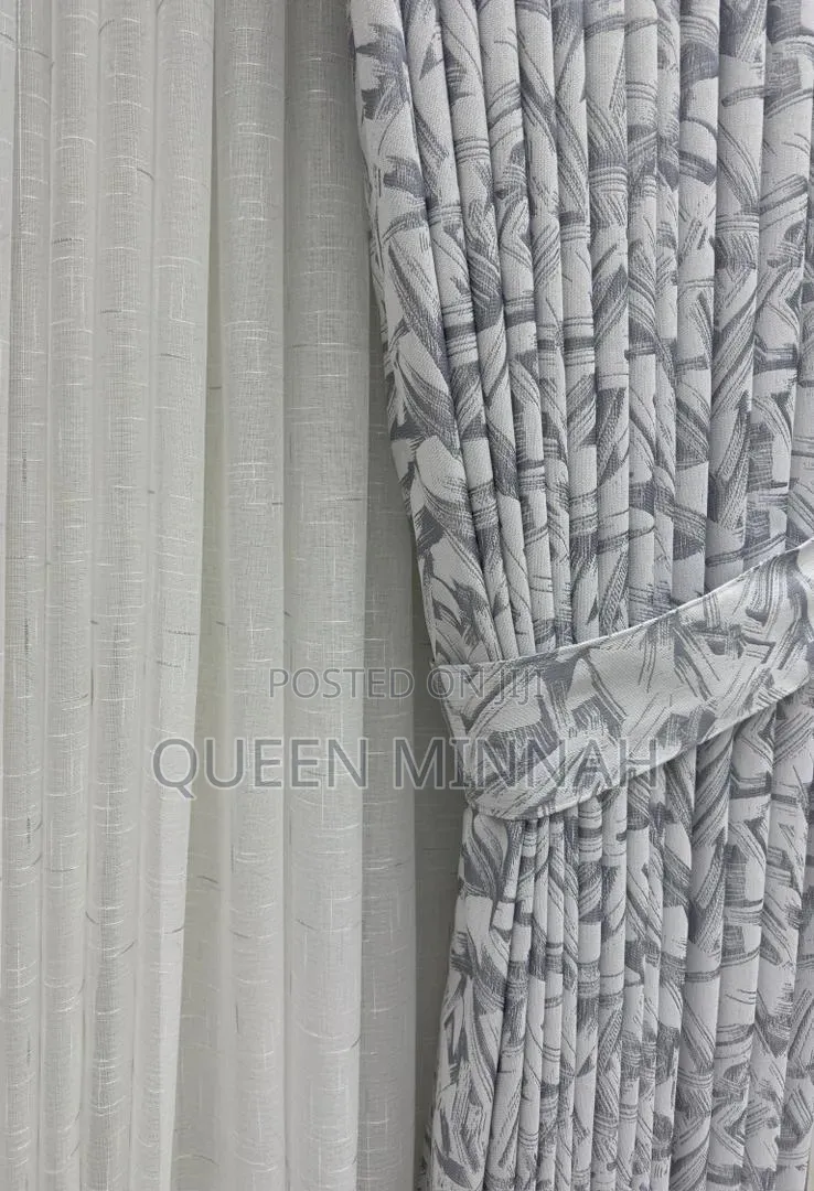 Living Room Curtain/ Mazia Za Majumbani Upana 1.5m Set