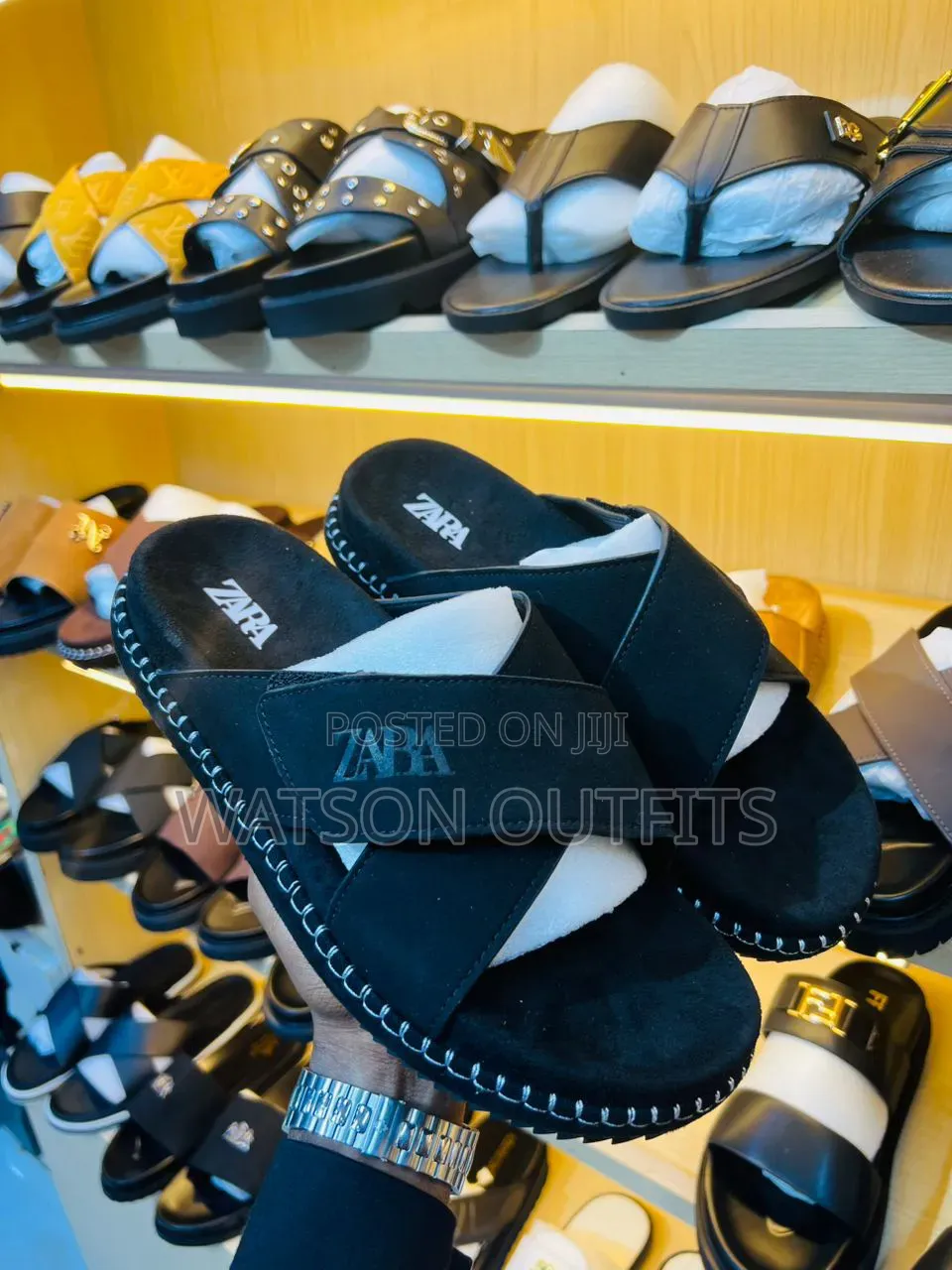 Men's Leather Sandals or Sendo Original Za Zara