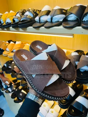 Men's Leather Sandals or Sendo Original Za Zara