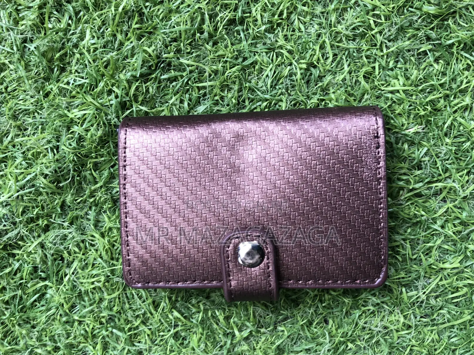 Smart Card Holder Wallet (Metal + Leather)