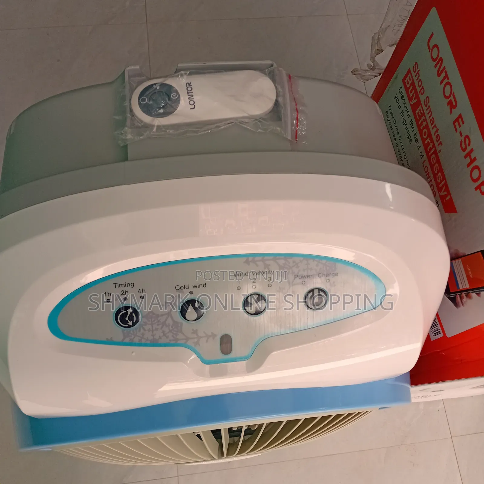 12 Lontor Rechargeable Water Cooling Fan (Ctl-Cf040r)
