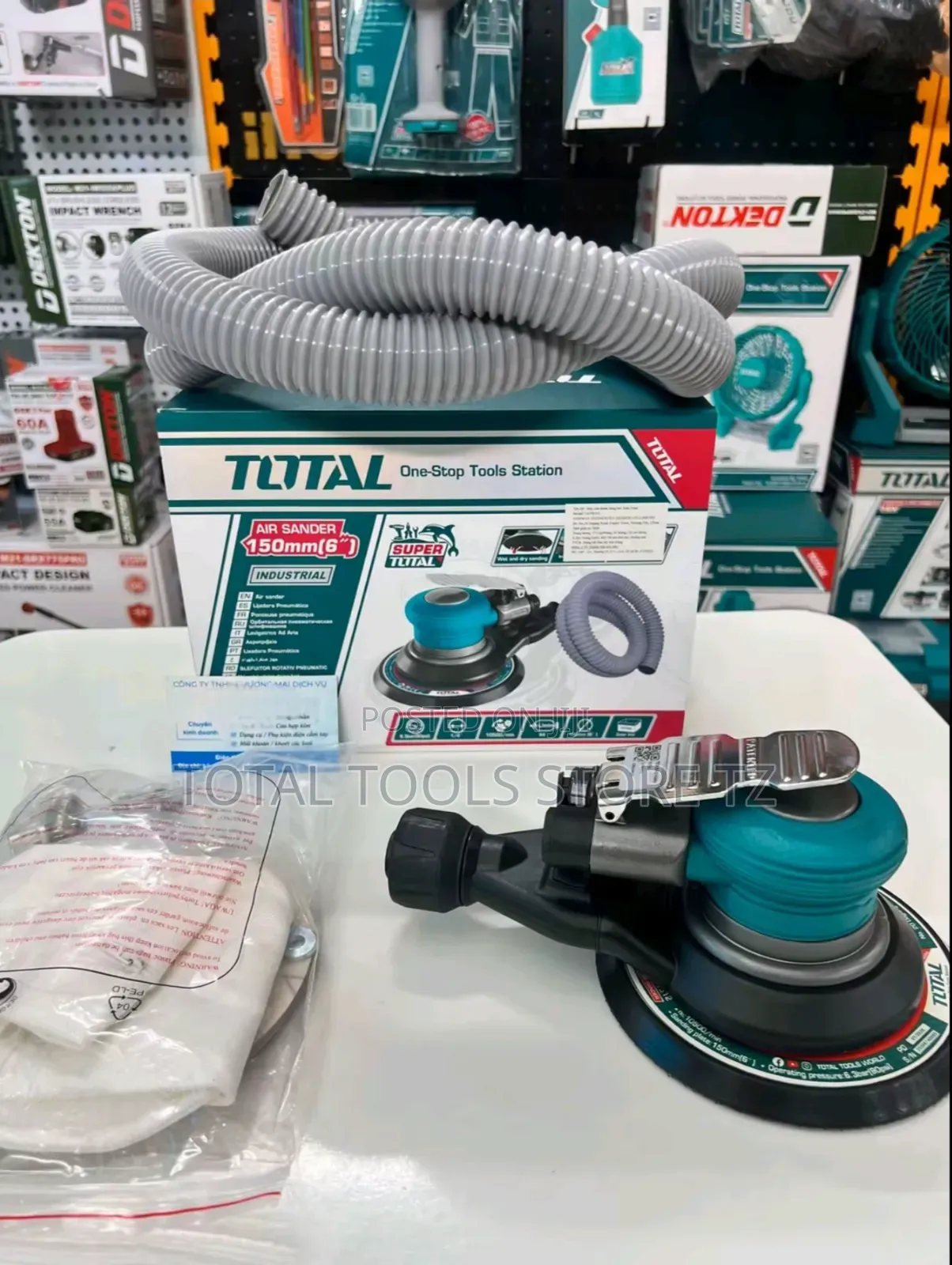 Total Air Sander 150mm 6"