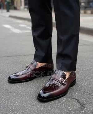 Men's Leather Shoes Anax Branded Materials Quality and Original