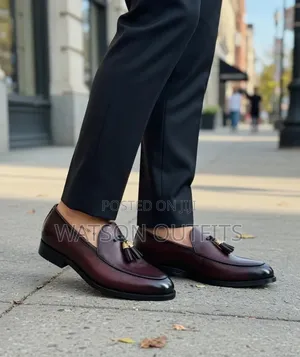 Men's Leather Shoes Anax Branded Materials Quality and Original