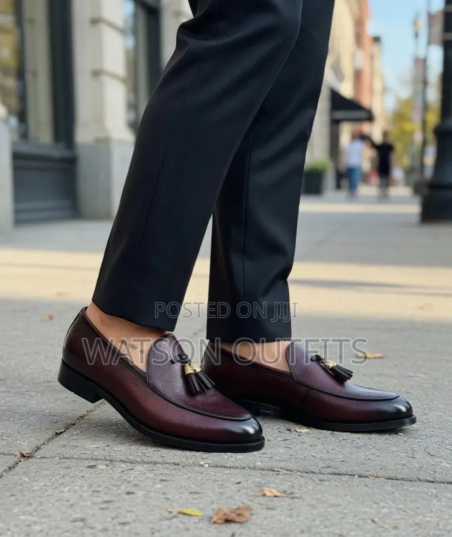 Men's Leather Shoes Anax Branded Materials Quality and Original