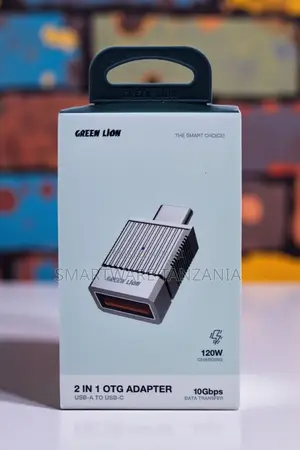 Green Lion 2 in 1 Otg Adapter Usb-C 10gbps 120w Charging