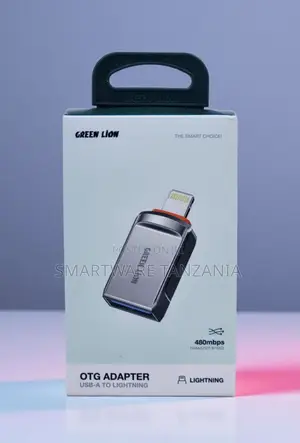 Green Lion Otg Adapter Usb-a to Lightning 480mbps iPhone