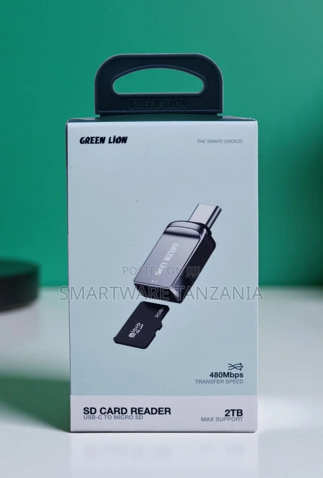 Green Lion Usb-C Micro Sd Card Reader 480mbps 2tb Support