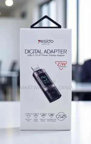 Yesido Gs25 Usb-C to Lightning Digital Adapter 27w Display