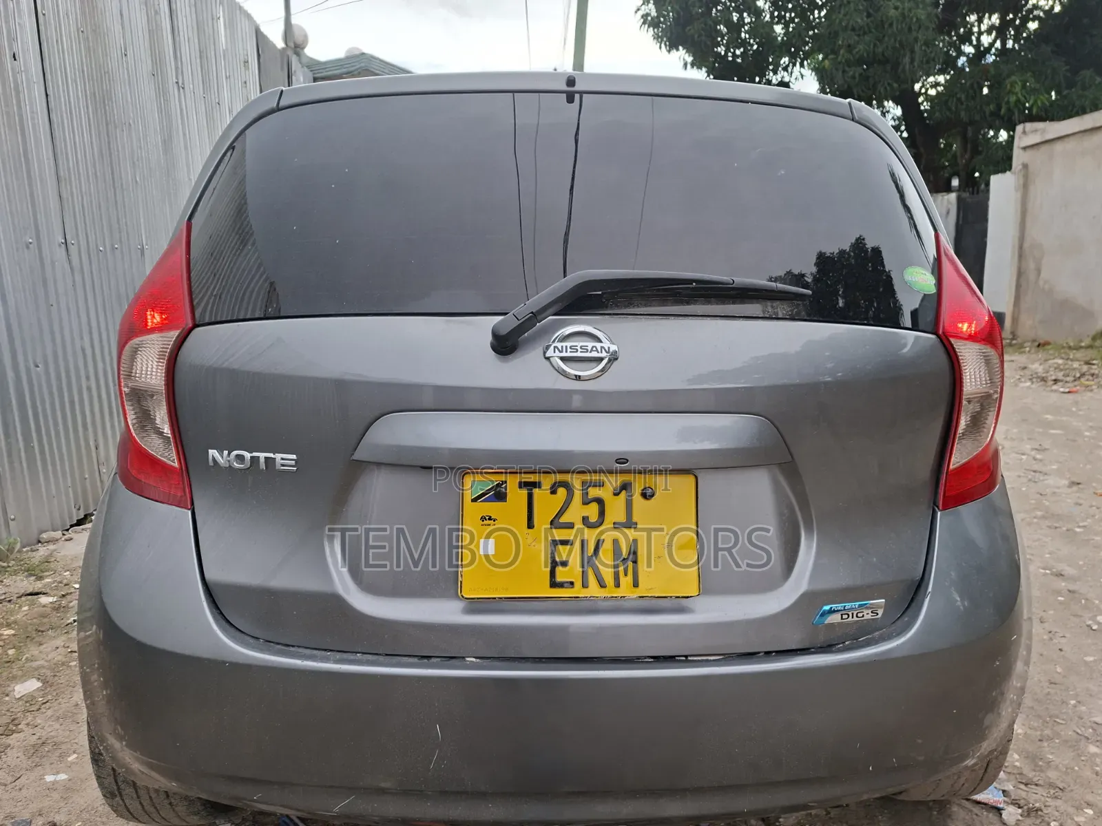 Nissan Note 2013 Gray