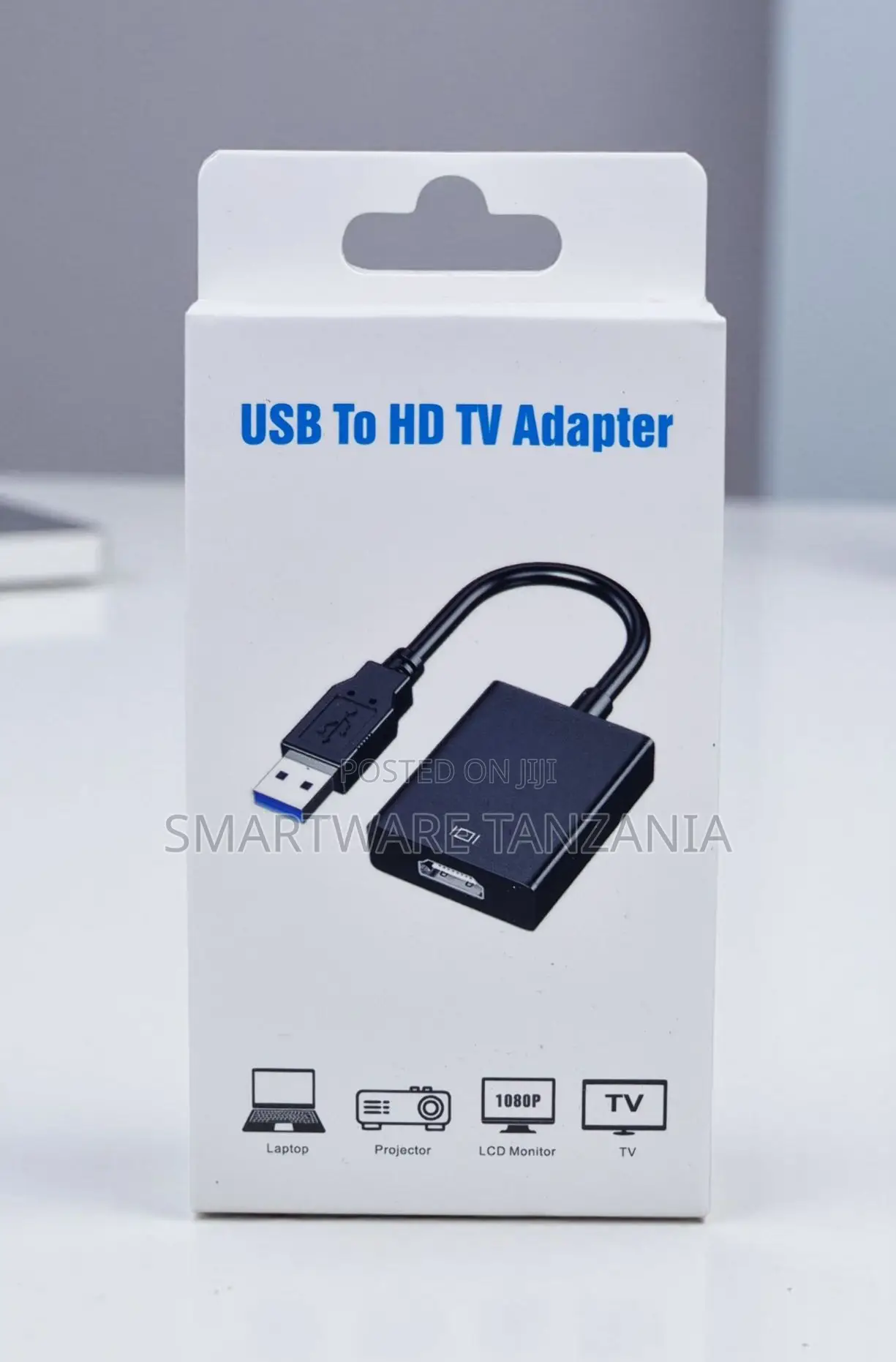 Usb To Hdmi Adapter For Laptop Tv Projector 1080p Hd