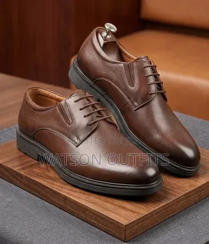 Men's Leather Shoes Class a Branded Anax Chapa