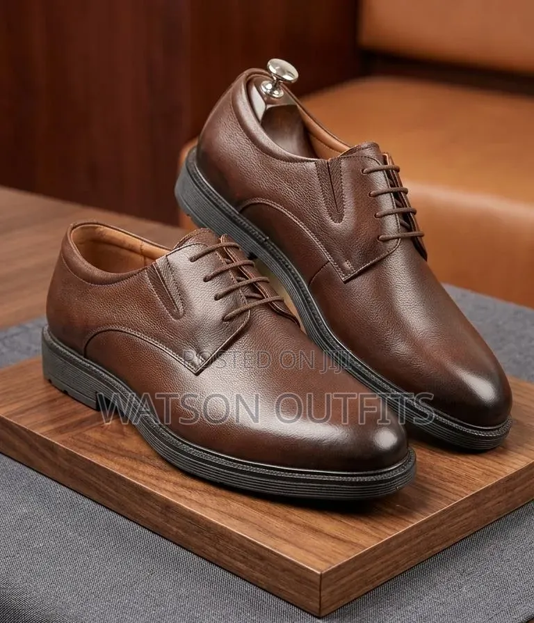 Men's Leather Shoes Class a Branded Anax Chapa