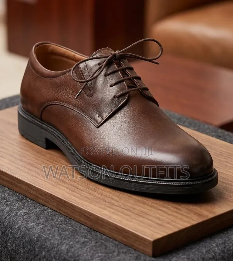 Men's Leather Shoes Class a Branded Anax Chapa