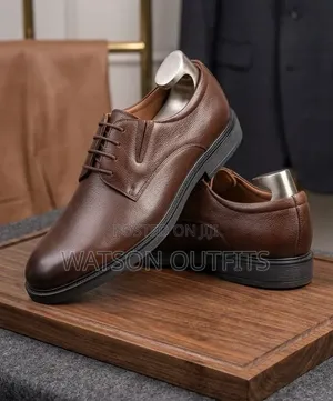 Men's Leather Shoes Class a Branded Anax Chapa