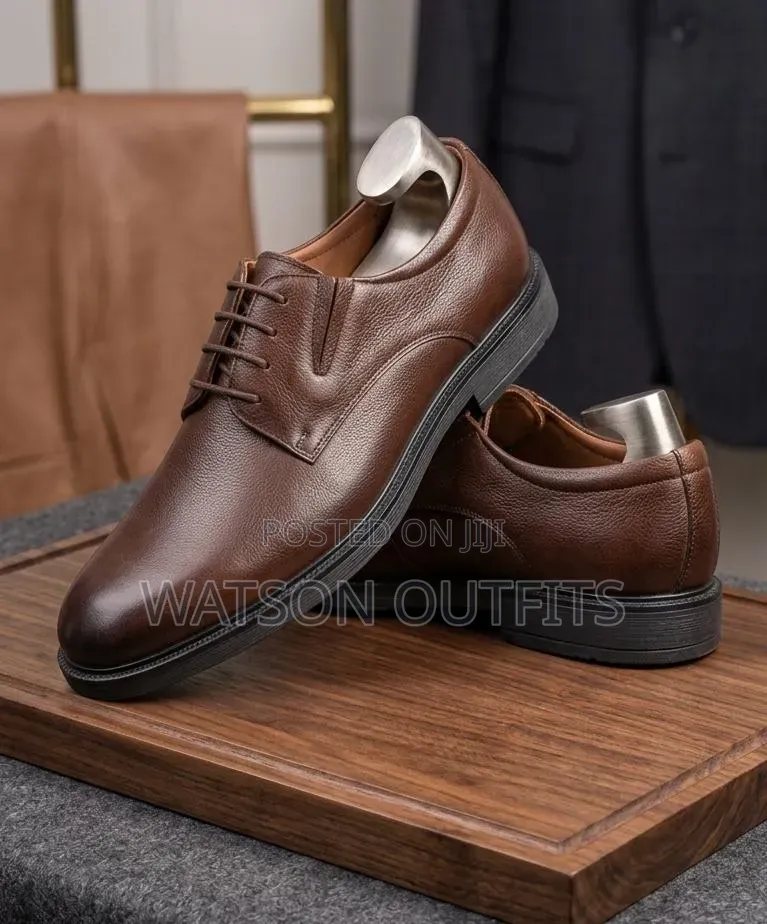 Men's Leather Shoes Class a Branded Anax Chapa