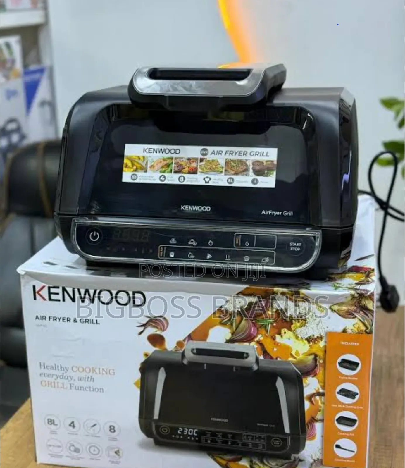 Original Digital Kenwood Airfryer 8 Liters