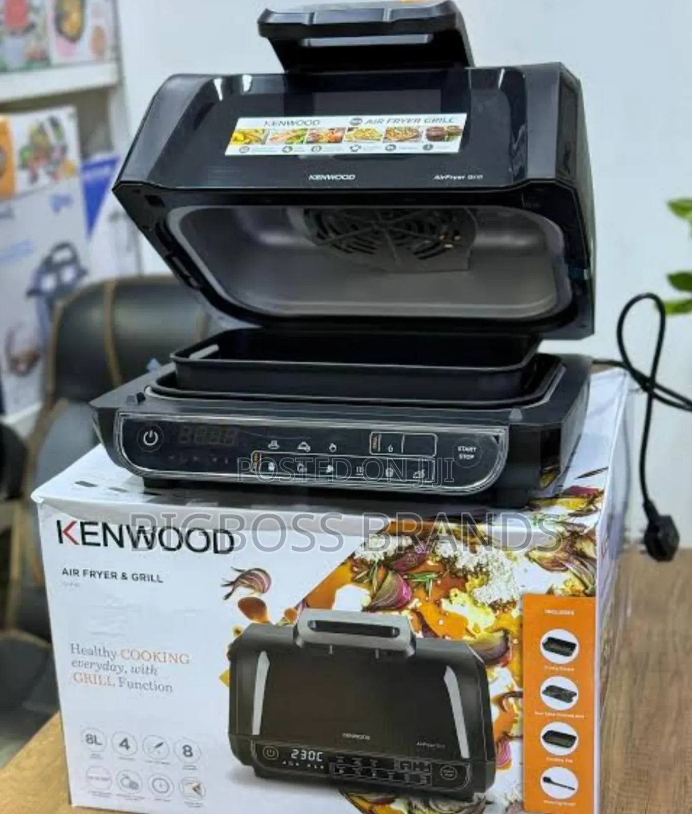 Original Digital Kenwood Airfryer 8 Liters