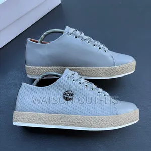 Men's Leather Shoes or Sneaker Footwears Timberland and Lacoste Brands