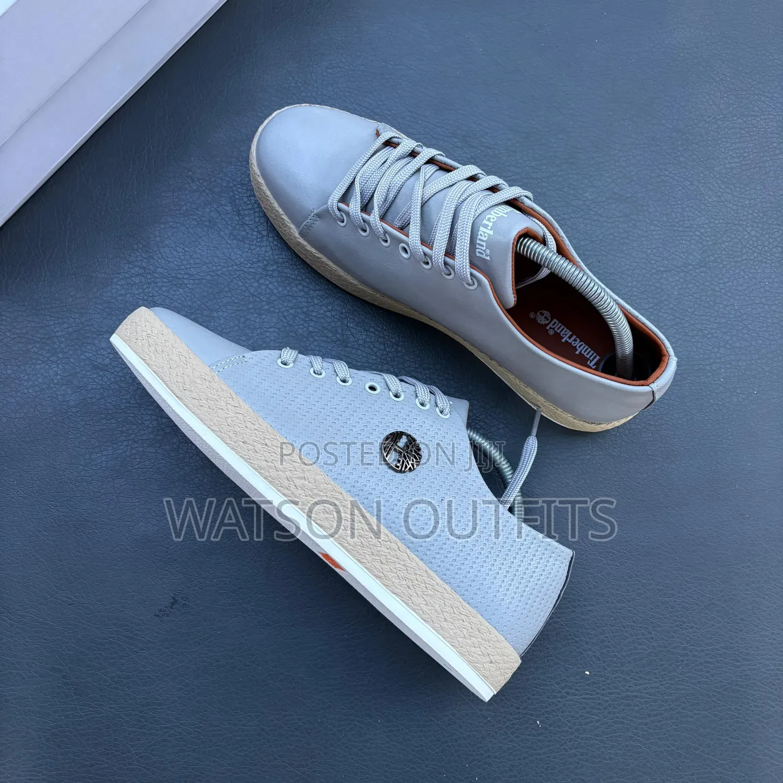Men's Leather Shoes or Sneaker Footwears Timberland and Lacoste Brands