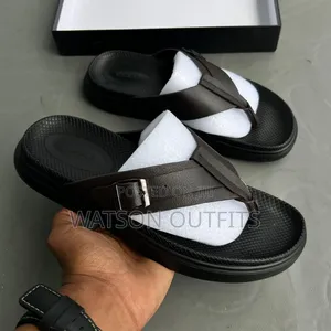 Men's Leather Sandals Ecco Smartly Modelled and Branded