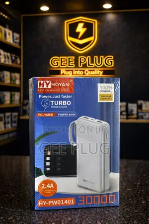 Hoyan Power Bank 30000mah (Fast Charging) – Offer Kali