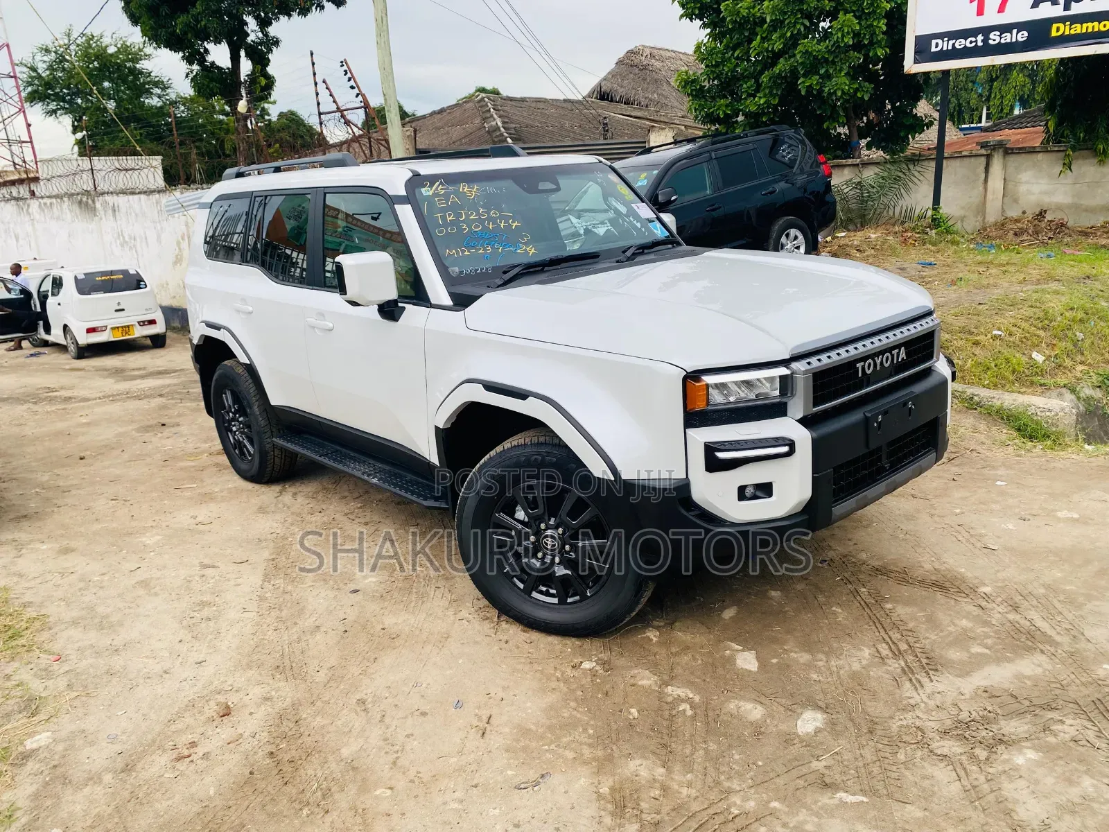 New Toyota Land Cruiser Prado 2025 White