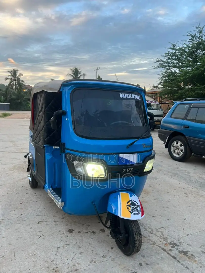 TVS King Deluxe Plus iTouch Start 2024 Blue