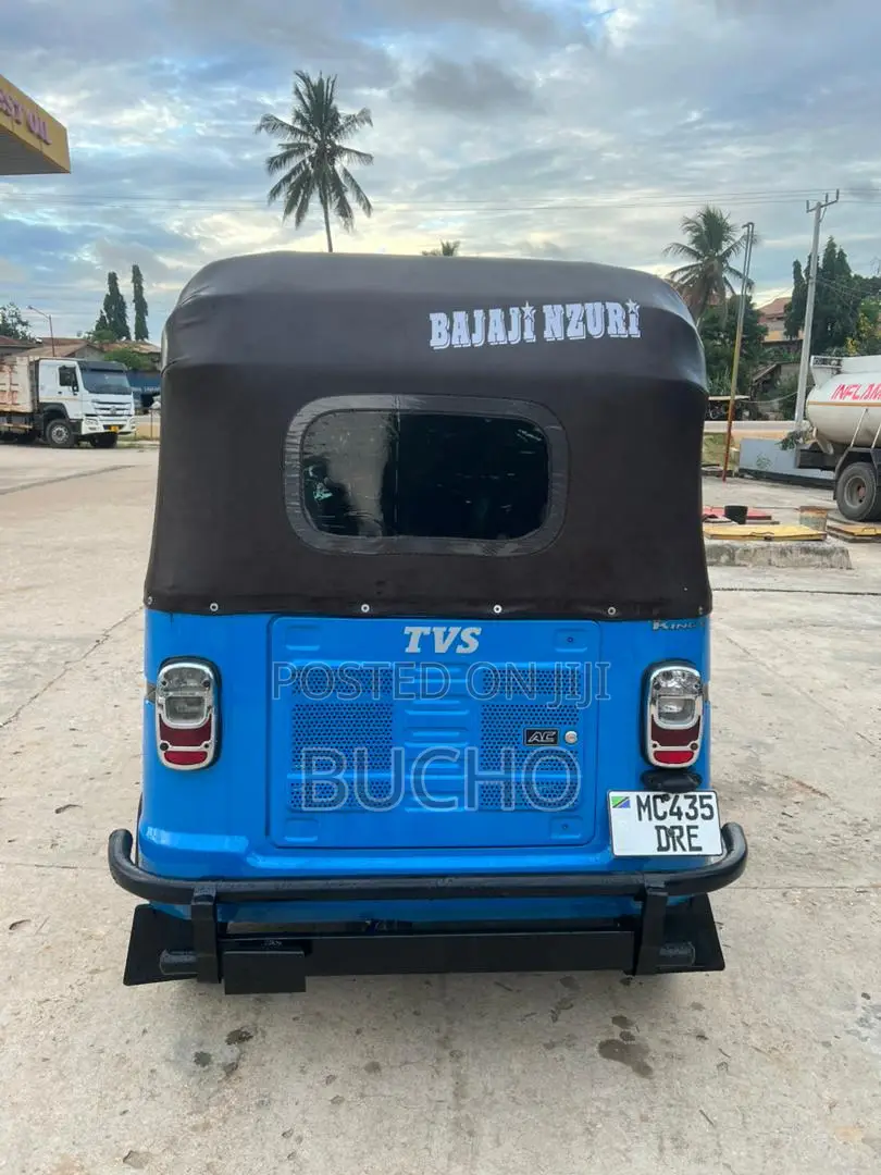TVS King Deluxe Plus iTouch Start 2024 Blue