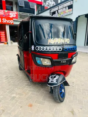 TVS King Deluxe Plus iTouch Start 2024 Red