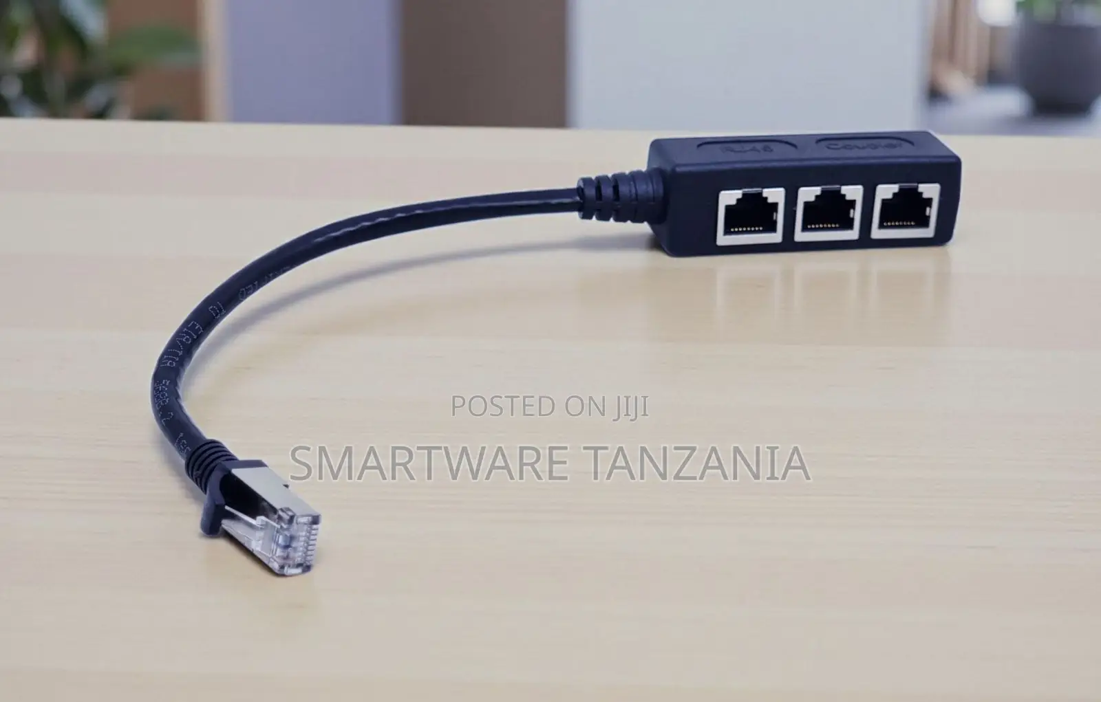 Rj45 Ethernet Splitter 1 To 3 Port Lan Network Adapter